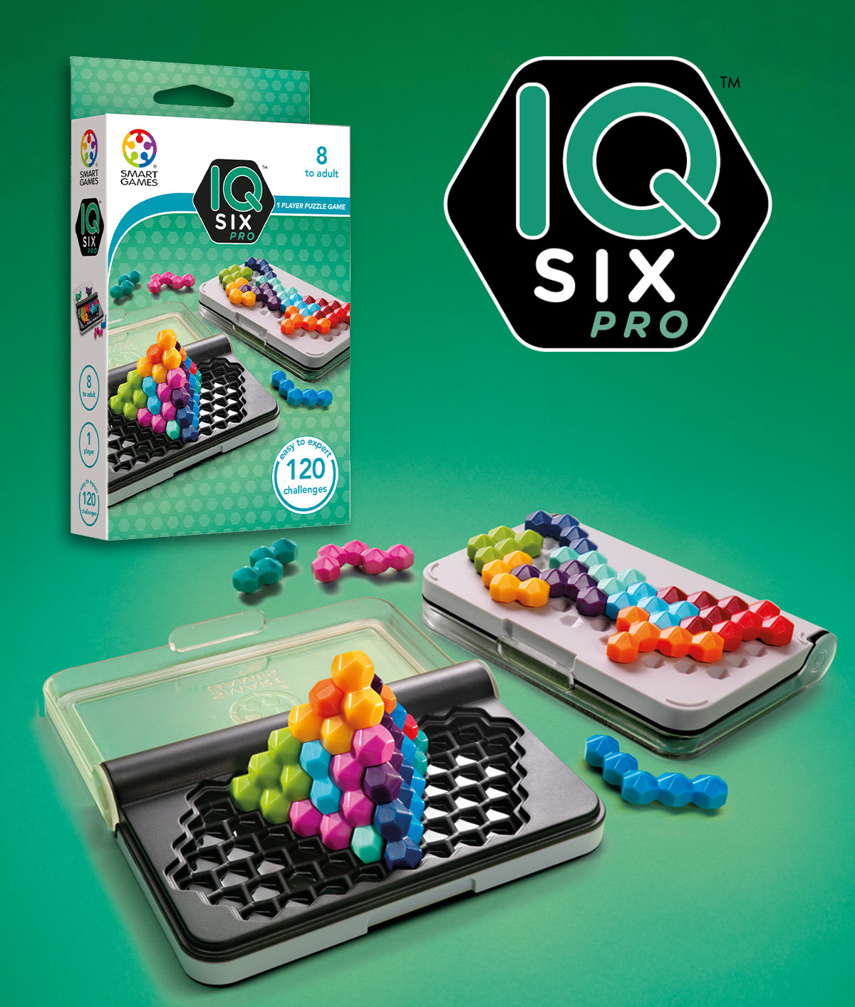 JEU DE RÉFLEXION - SMARTGAMES - IQ SIX PRO - PAR JEU - Baert