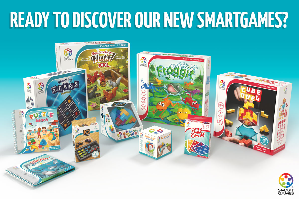 6 SmartGames Bundle Educational Games 