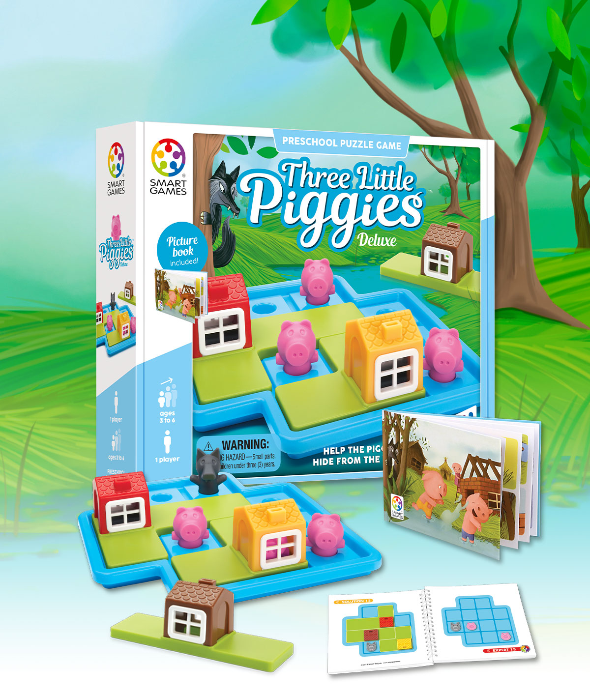 Three Little Piggies Deluxe Three Little Piggies Deluxe